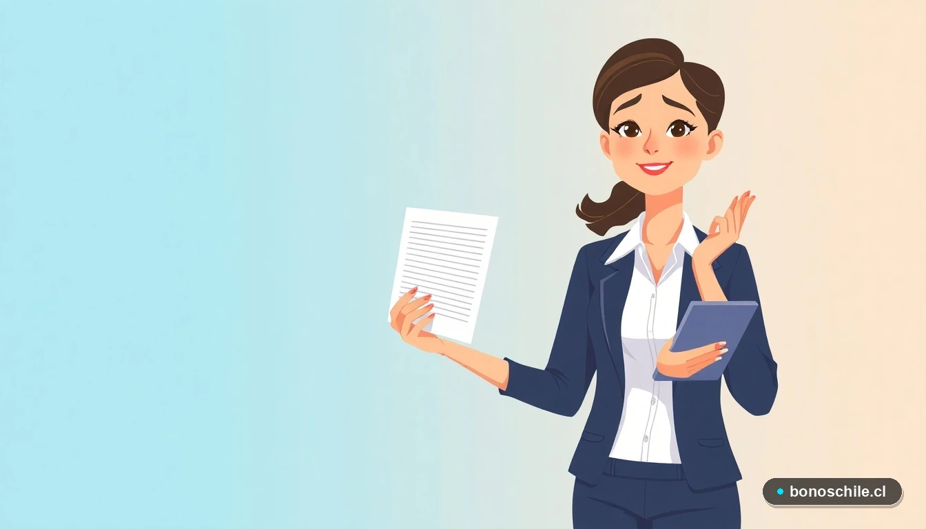 Mujer calculando la asignación familiar manualmente con una calculadora y un documento oficial.